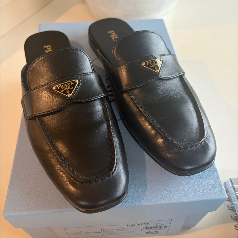 Prada Leather Mules - Picture 8 of 8